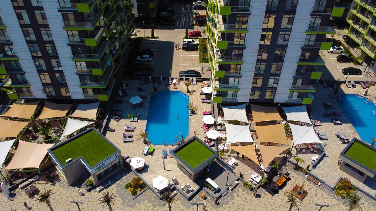 Coral Aparthotel Pool & Spa Mamaia Nord Năvodari Buitenkant foto