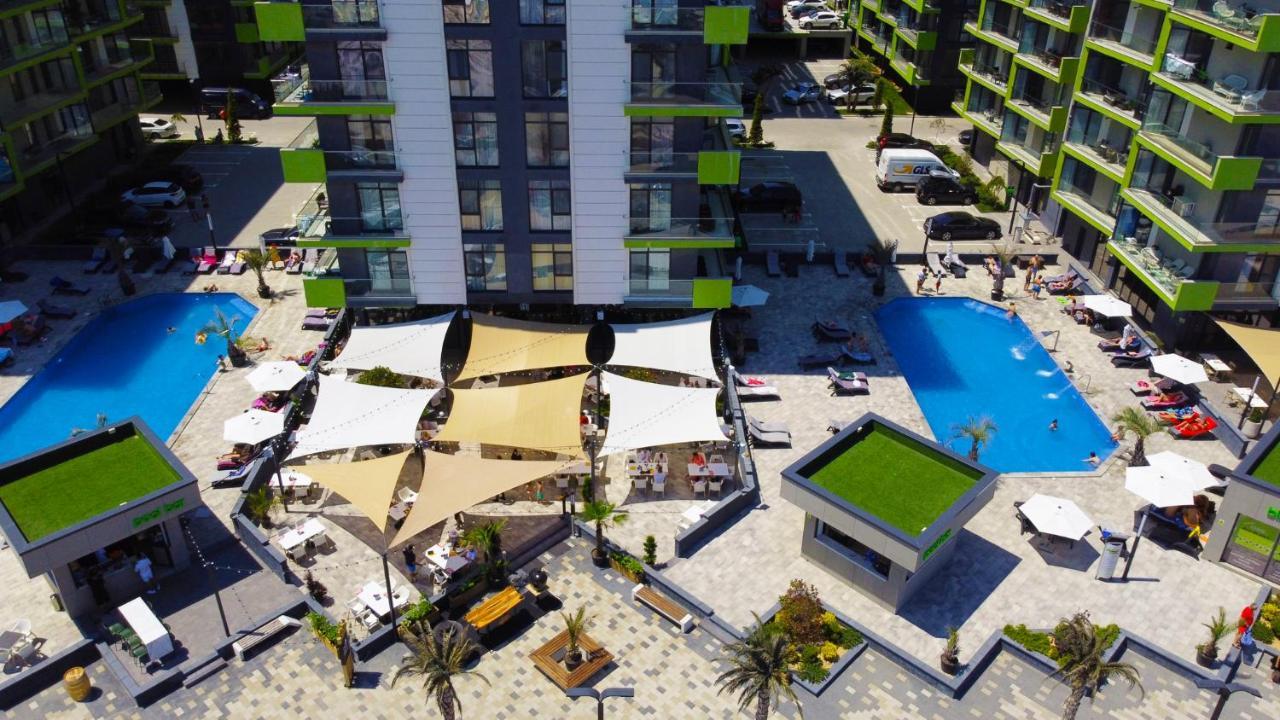 Coral Aparthotel Pool & Spa Mamaia Nord Năvodari Buitenkant foto